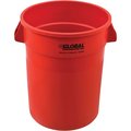 Global Industrial Round Red, Plastic 240460RD